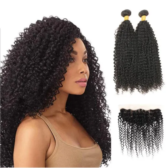 Original Kinky Curly Hair Weaves Extensions For Black Women, Different Types of Curly Hair Brazilian Tight Curly Weaves