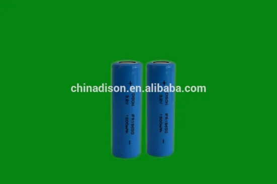1500 Cycles IFR18650 1500mah LiFePo4 battery 3.2v cells