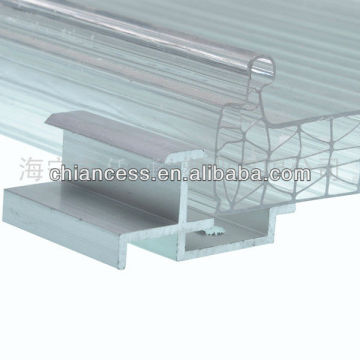 PC U-structure Sheet Daylighting System Polycarbonate roofing Sheet