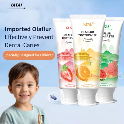 Natural Teeth Whitening Anti-Cavity Children Toothpaste