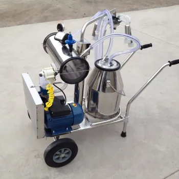 One Bucket Vacuum Pump Milking Machine