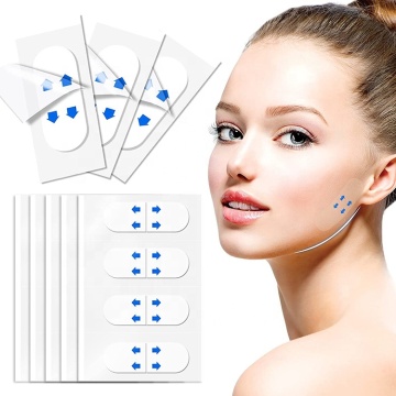 Invisible Thin Face Stickers Patches - V Shape Wrinkle Reducer & Skin Lift Up Tape