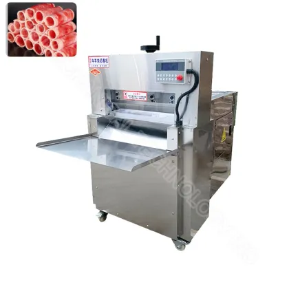 Chicken and Meat Slicing Machine for Jerky, Hot Pot, and Frozen Foods