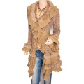 Womens Cardigan Gothic Steampunk Slim Fit Lace Cardigan