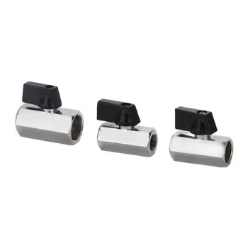 Brass Mini Ball Valve Fittings for 100 Liter Air Compressors