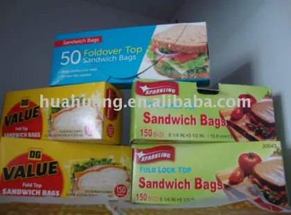 plastic food bread bags