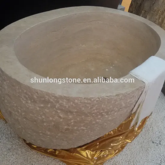 Cream Marble bath tub bathtub,stone bathtub