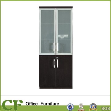 CF-F03408 Italian style glass doors office Simple filing cabinet