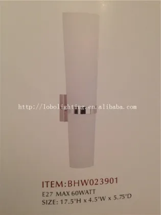 Steel wall lamp white wall lamp glass wall lamp