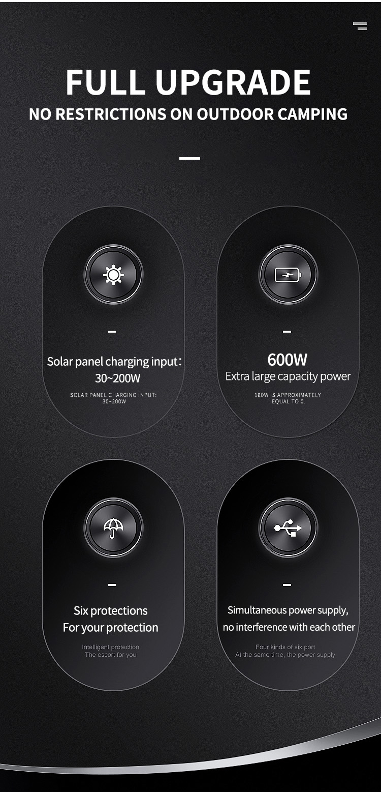 Portable Power Station 600W