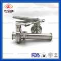Tee Style Butterfly Valve with Handle