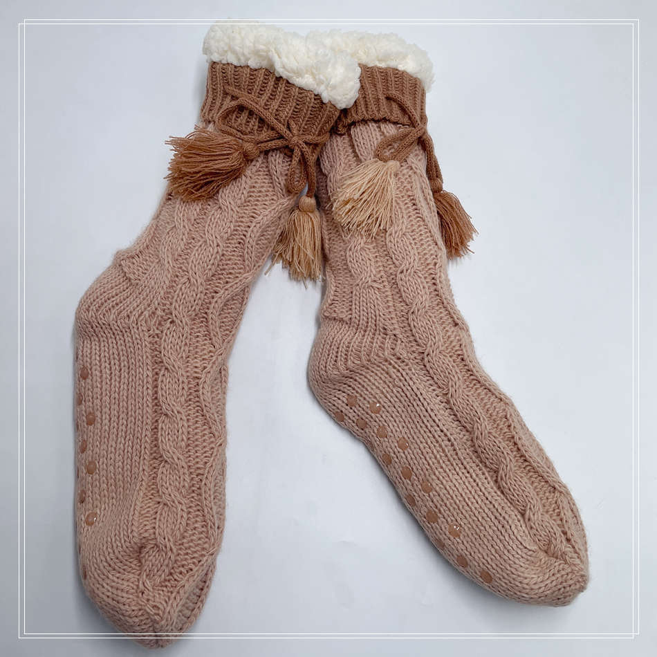 Slipper Socks Women Socks Cosy Socks Winter 144 Jpg