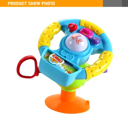 Toys baby driver plastic steering wheel
