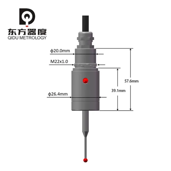 Professional CNC Machine Tool Accessories: DLP25 Wired Touch Probe Sensor for CNC Lathes