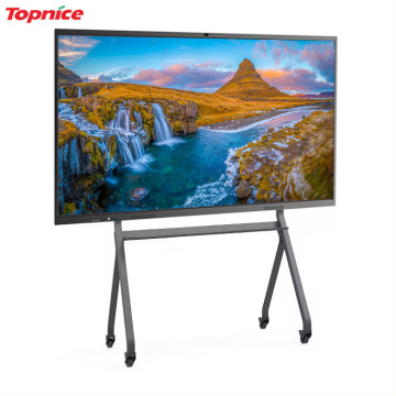 Topnice Topnice de 85 polegadas - quadro de toque anti -Glare 4K para conferências e ensino