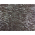 Tissu 100% polyester tricoté en aluminium