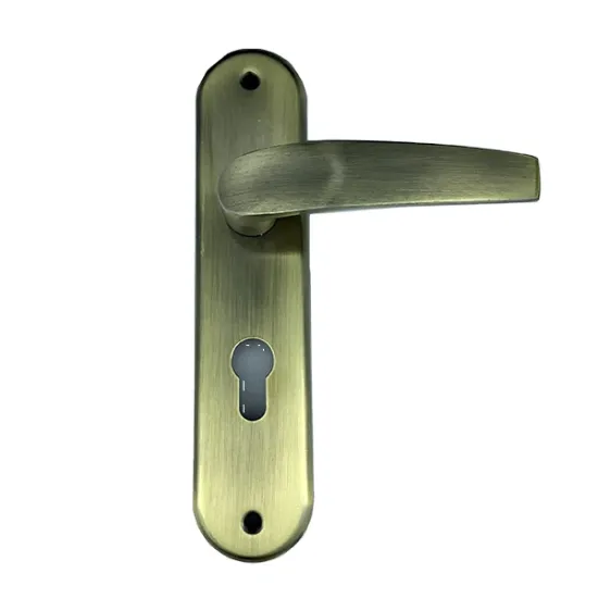 Affordable Aluminum Iron Door Lock Handles for Hotel Use