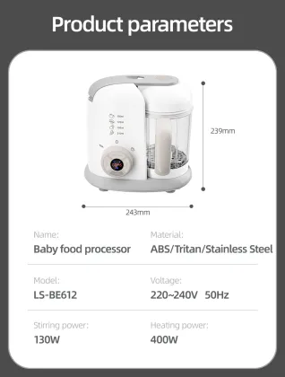 4-in-1 Multifunction Portable Baby Food Steamer Blender - Babycook