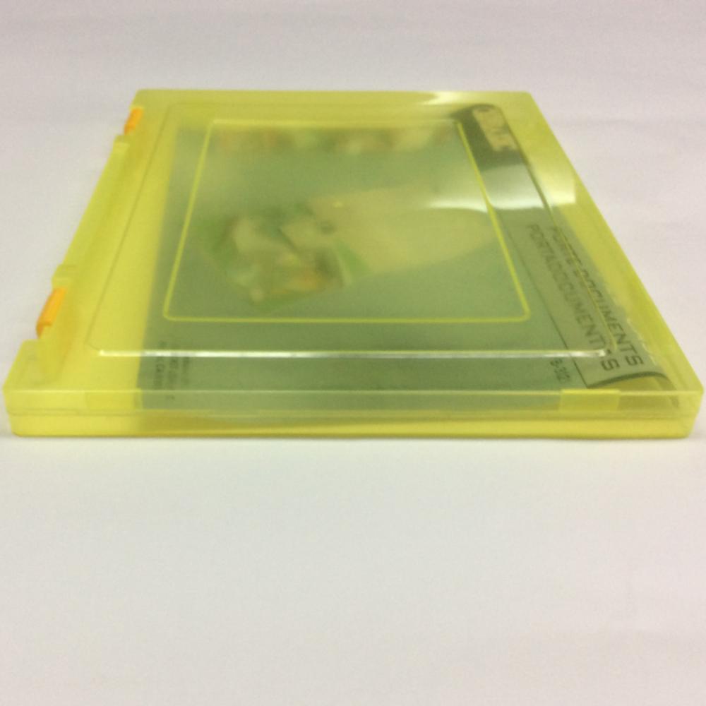 Plastic A4 file storage box