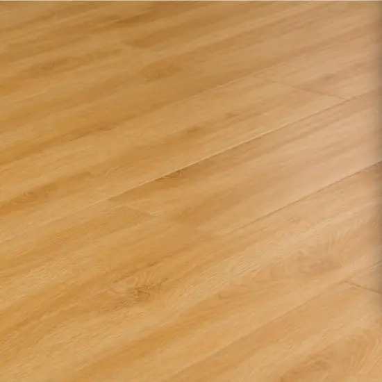 Hand-scraped pressed bevel nature oak laminate flooring