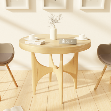 Wholesale Oak Wooden Round Banquet Tables - Mrs. Woods Original Design Leisure Furniture