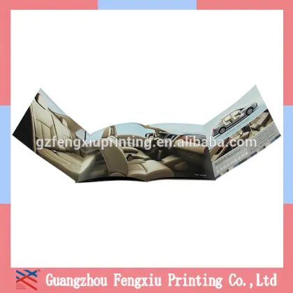 Saddle Stitching 2016 Cars Promotional Softcover Book Printing