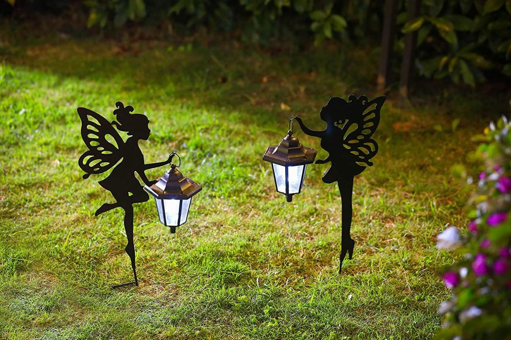 Metal Fairy Solar Light Outdoor Dekoration