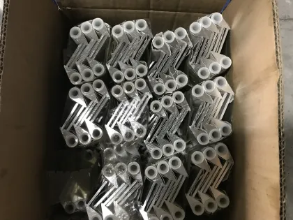 JH908A Dust-Proof and Mute Electrophoresis Aluminum Door Hinge for EZONG Clean Room Doors
