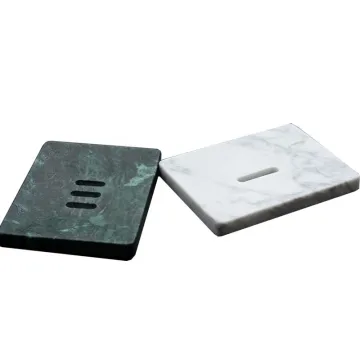 Handmade Natural Marble Soap Dish and Hotel Bathroom Accessories