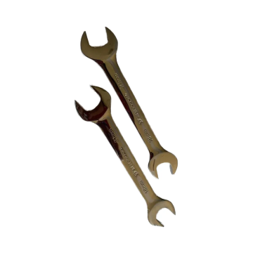 High Quality Chromium Plated Metric Steel Double-Headed Open End Wrench