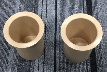 Magnesia partially stabilied zirconia refractory crucibles