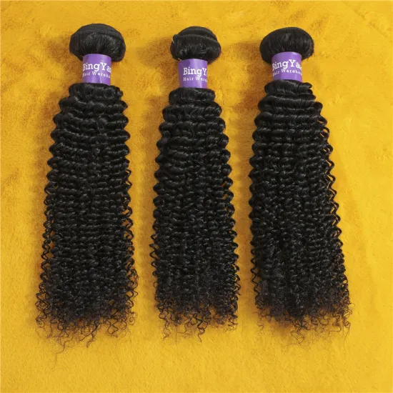 Wholesale Virgin Cuticle Aligned 100 Human Curly Bundles Hair Extensions Vendors China Brazilian Body Weave Human Hair Bundles