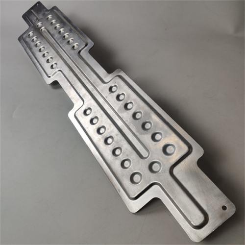 Brazed aluminum water cooling plate for ESS