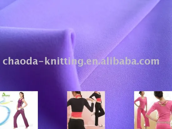 knitted fabric&spandex fabric for yoga wear