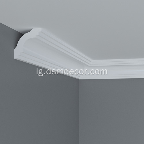 Pu Crown Cornice ịkpụzi maka mgbidi