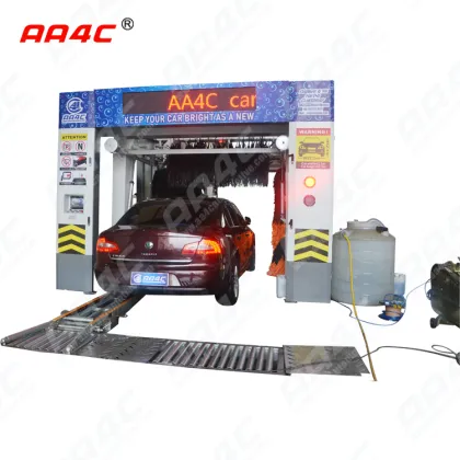 AA4C Automatic Car Wash Machine with 9 Brushes