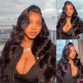 2*6 Closure Body Wave 4x4 Transparent Lace Front Wigs Factory