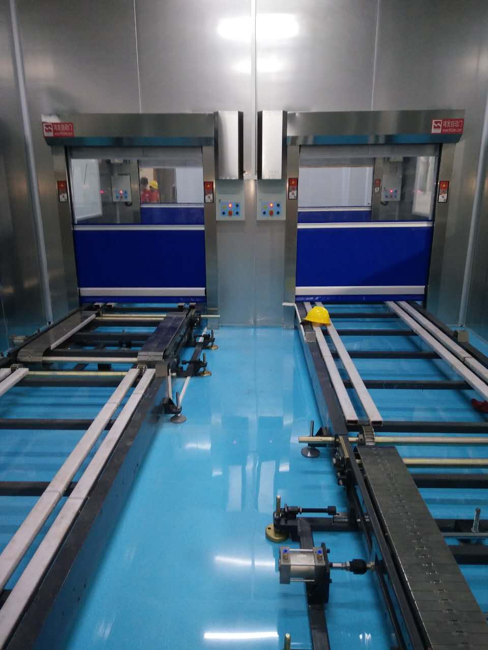 Industrial Automatic Rolling PVC Interior High Speed Door