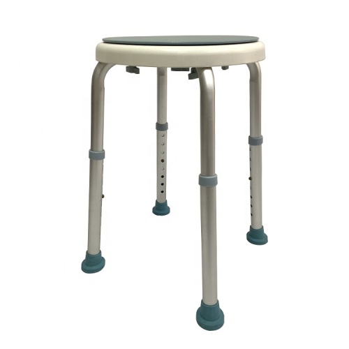 China Home And Medical Rotatable Aluminum Shower Seat Factory