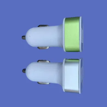 2017 New Products CE Standard Dual USB Car Charger, 5V 2A Two Port Power Charger Christmas Gift Electric Toy Car