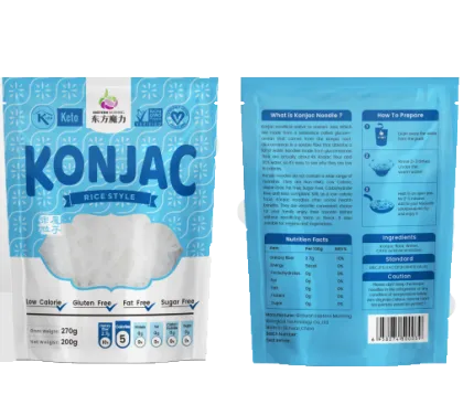 OEM Konjac Pasta, Rice, and Noodles: A Healthy Vegetarian Food Option