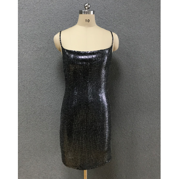 women's black sexy dress