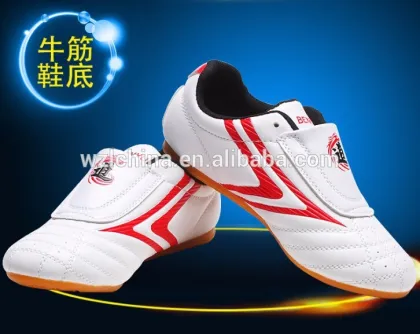 Wholesale good quality non slip soft martial arts taekwondo shoes