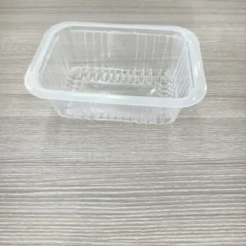 Transparent Food Tray PET Plastic Container