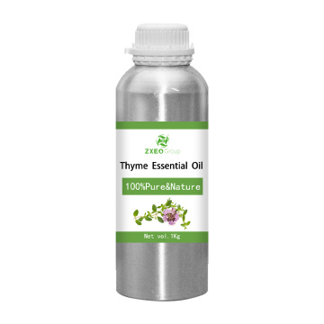 Pure Natural Organic Matter Plant Extract Thyme esencial Aceite para aditivos Suministro al por mayor de 1 kg Aceite de tomillo de alta calidad
