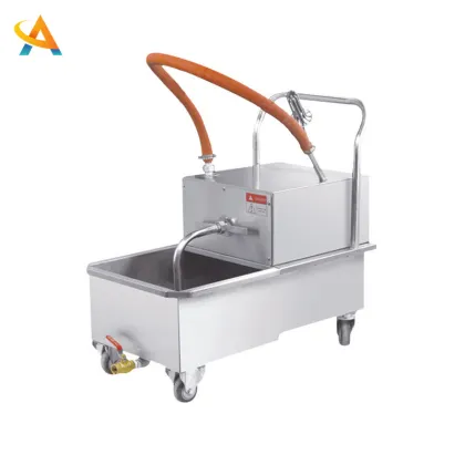 2023 New Frying Oil Filter Machine - Catering Kitchen Equipment