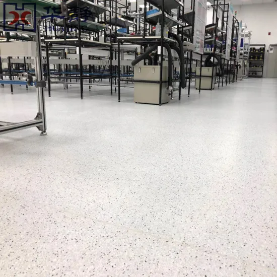 Antistatic PVC Flooring Rolls for Labs and Clean Rooms