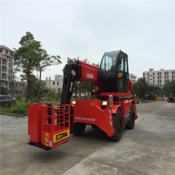 Top Brand 16 Ton Multi-Function Rough Terrain Telehandler for Sale: The HNTR40 Diesel Forklift