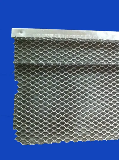 Decoration Ceiling Aluminum Expanded Metal Mesh For Indoor / Outdoor