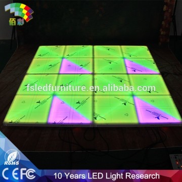 Colorful remote control starlit rechargable led dance floor/led dance floor